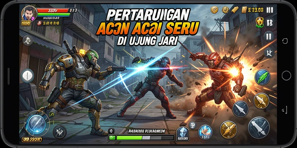 Gameplay mendebarkan 333V penuh aksi dan tantangan.