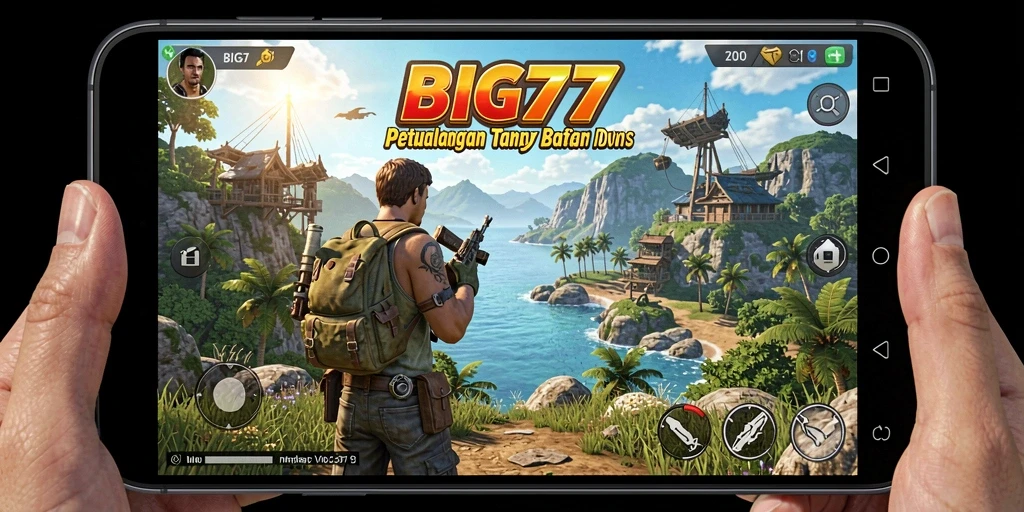 Gameplay epik dalam dunia terbuka BIG77 yang memukau.