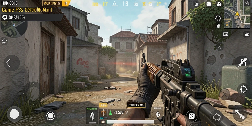 Tampilan gameplay HOKI8815 yang mendebarkan dan penuh aksi.
