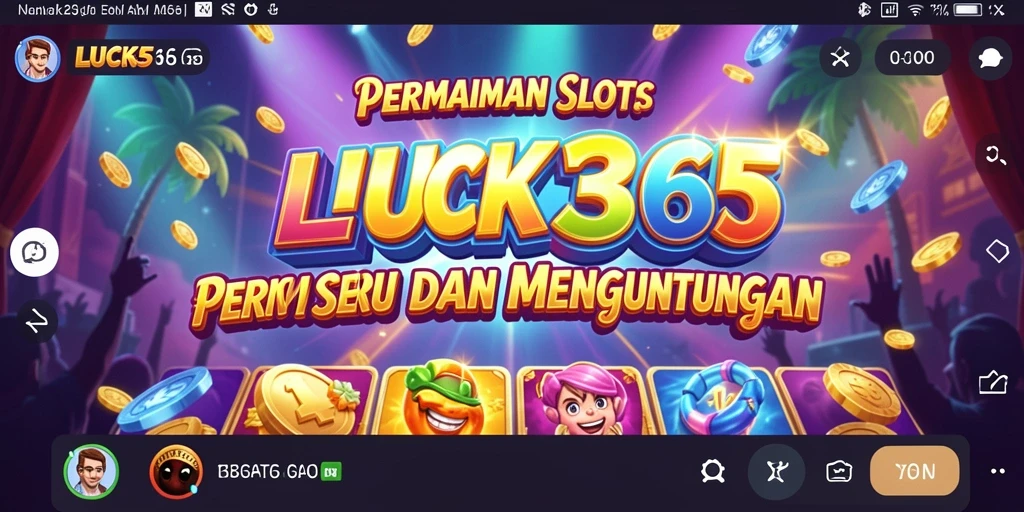 Tampilan menarik dari gameplay LUCK365 yang menggoda pemain di dunia Slot.