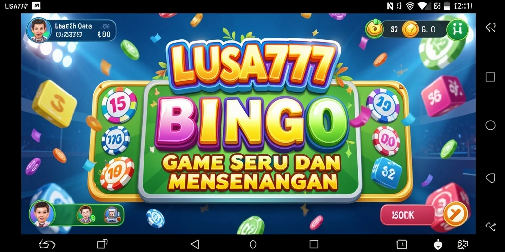 Screenshot gameplay LUSA777 dengan pengalaman Bingo yang menyenangkan.