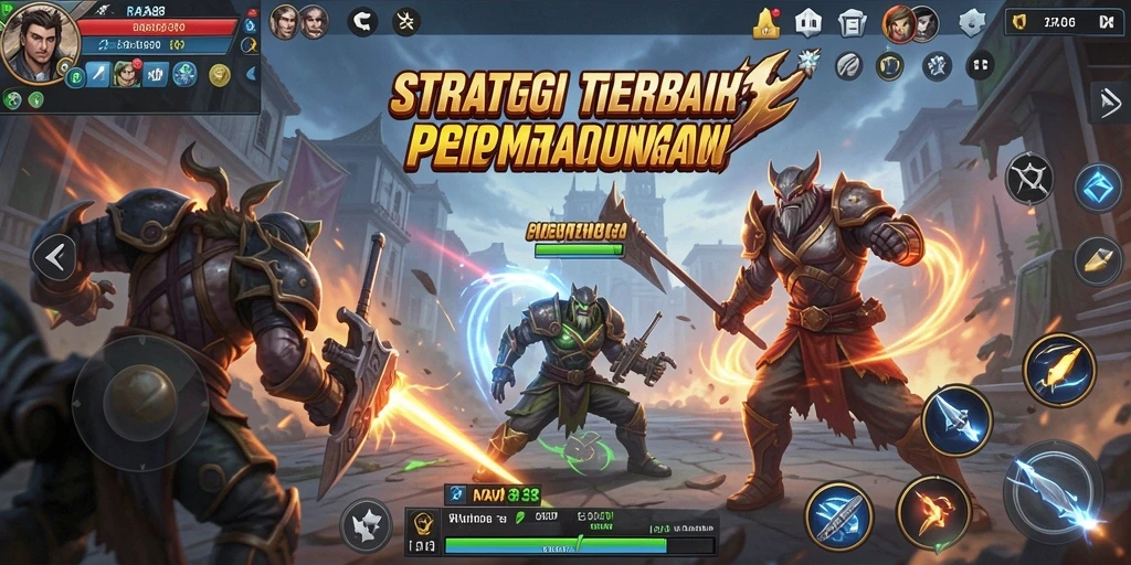 Tampilan dinamis dari pertempuran strategi di RAFA88.