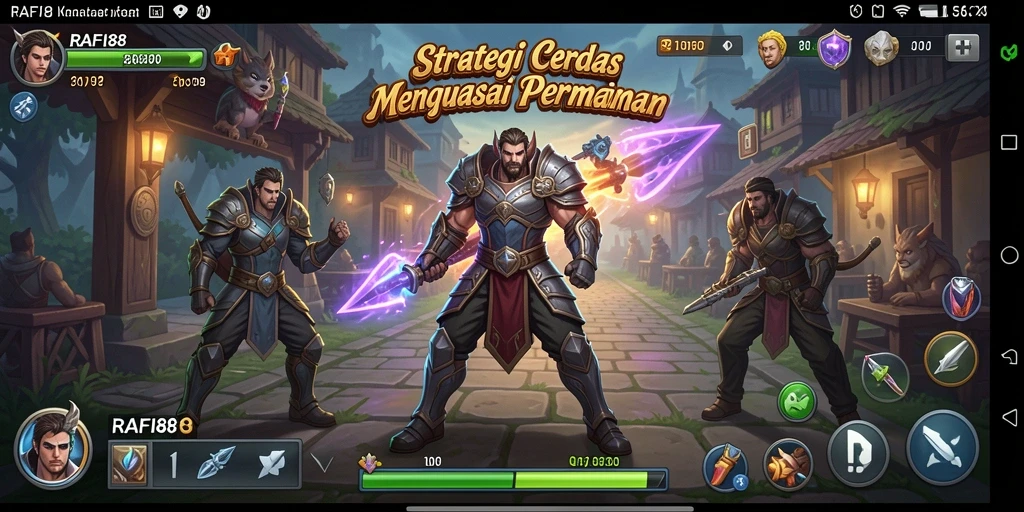 Tangkapan layar gameplay RAFI88 yang menunjukkan aksi strategis mendebarkan.