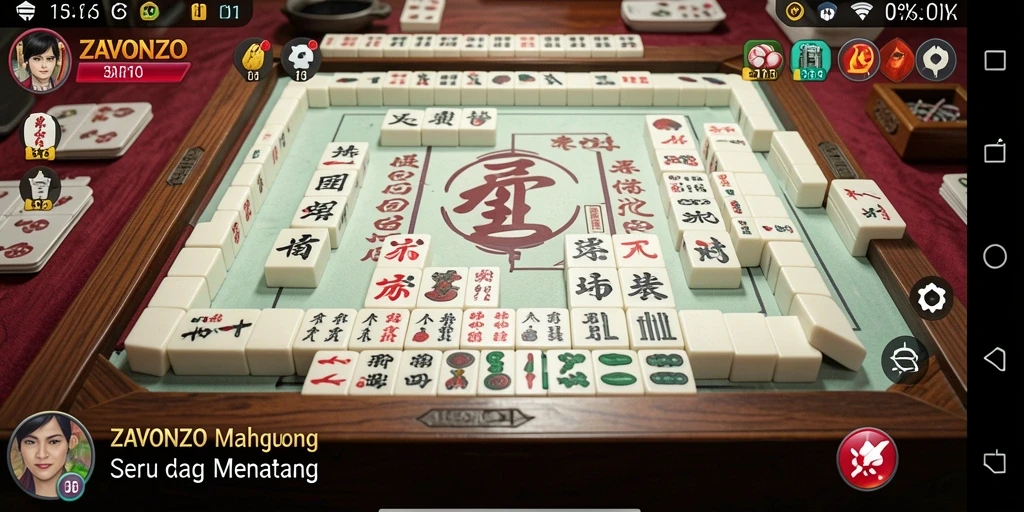 Tampilan menarik dari gameplay ZAVONZO yang mendebarkan.